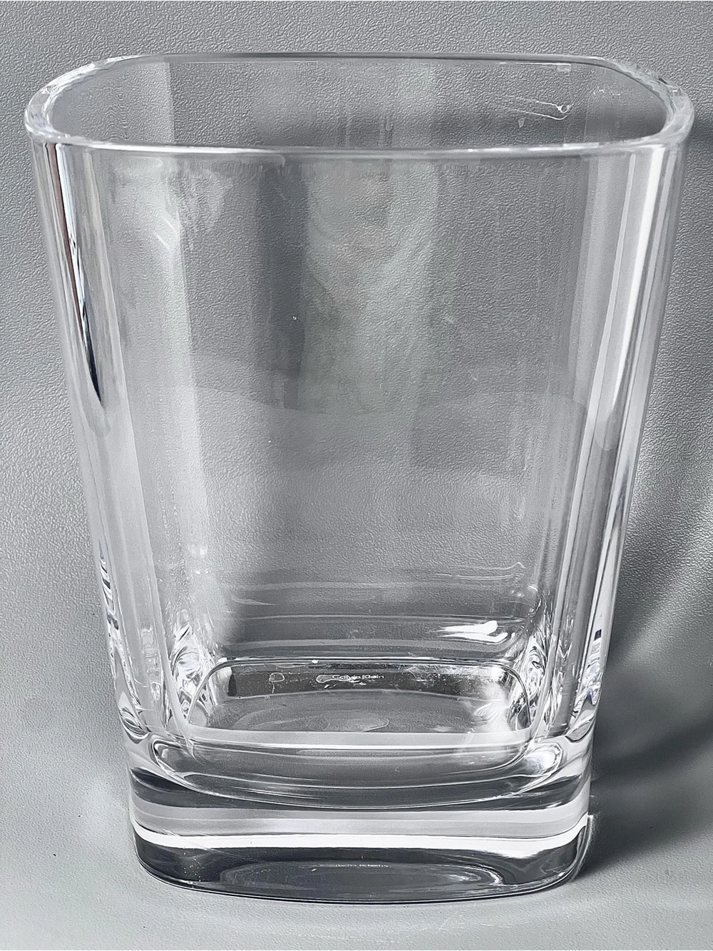 Calvin Klein Vertical Stripe Crystal Ice Bucket